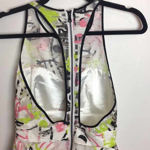 Milly Splatter Racerback Dress - Picture 3 of 14